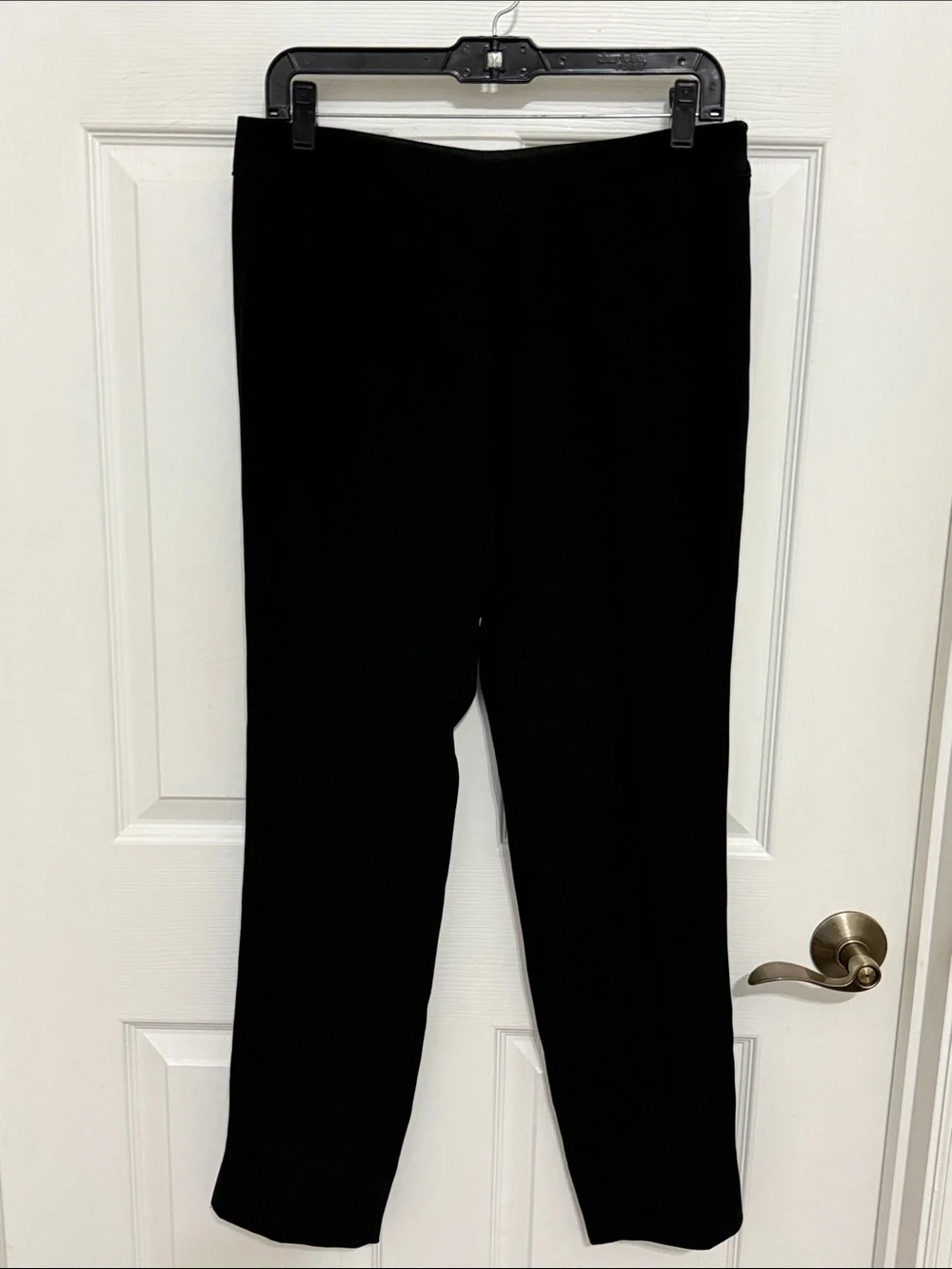 Tory Burch women’s Black Straight-Leg Ponte Pants